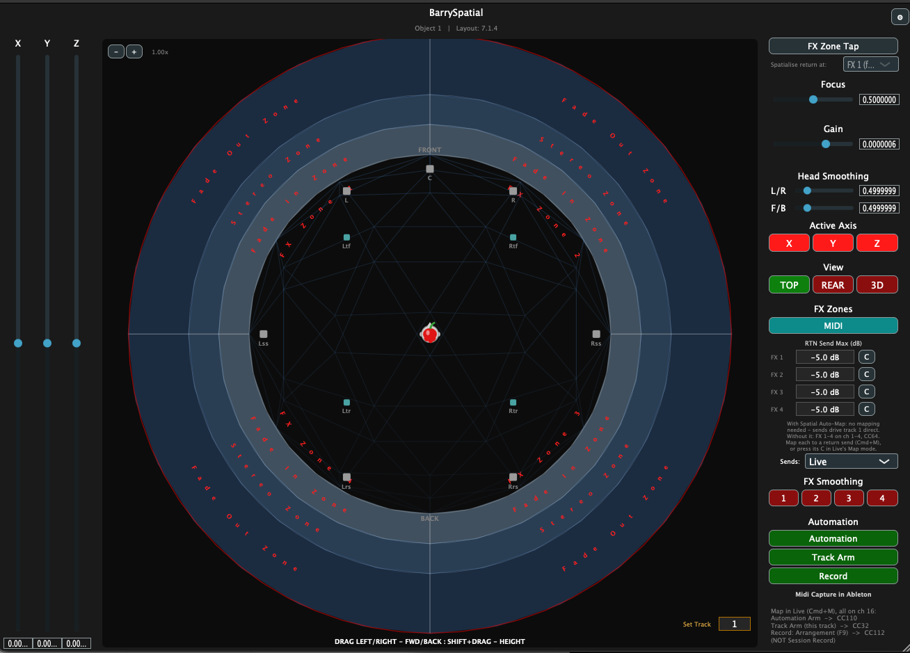 Barry Spatial Screenshot